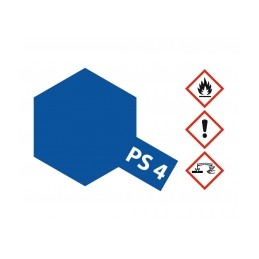 PS-4 Blue Polycarbonate 100ml